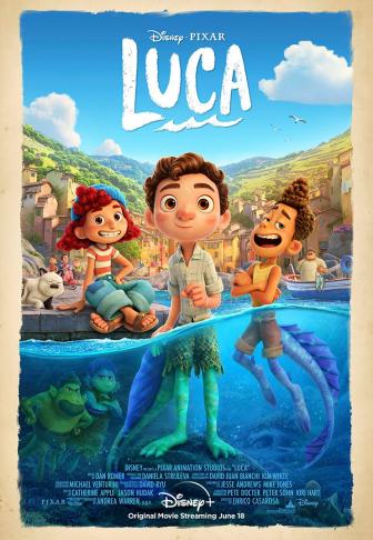 Luca (Pixar) affiche