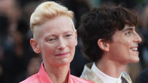 Cannes 2021 : Tilda Swinton et Timothée Chalamet montent les marches pour The French Dispatch