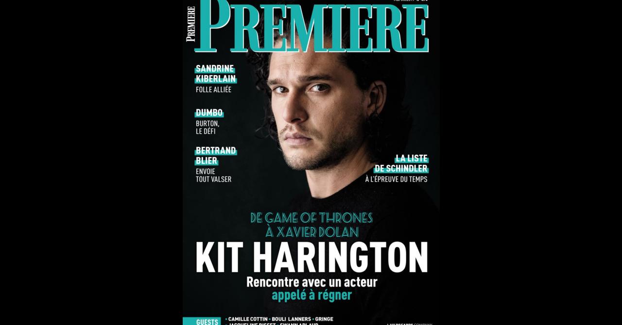 Première n° 494 : Kit Harington est en couverture