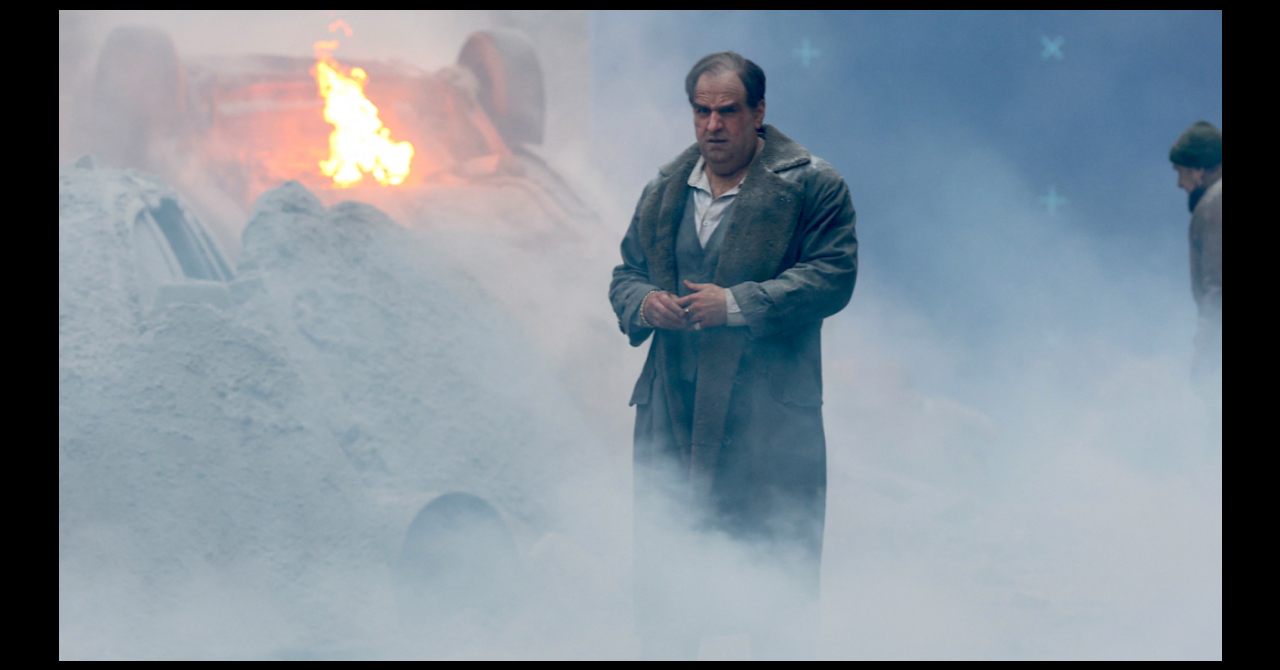 Nouvelles photos explosives du tournage de la série Le Pingouin, avec Colin Farrell